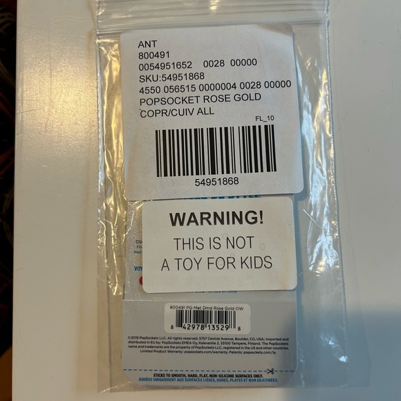 New! Pop socket rose gold - Picture 2 of 2